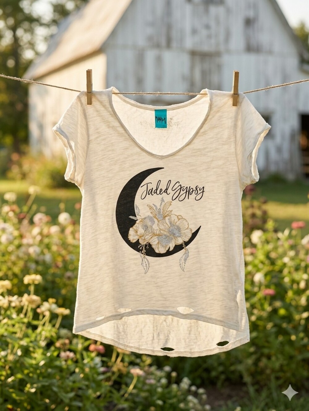 (Final Price) Cottagecore Moon Dance Tee